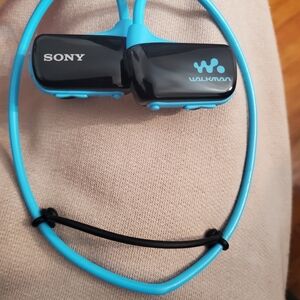 Sony Blue Wearable Walkman